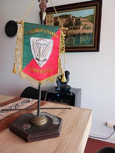 FANION DU 1ER REP DU GENERAL GARDY